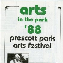 Arts in the Park '88 - Prescott Park Arts Festival Calendar of Events [rack card]
